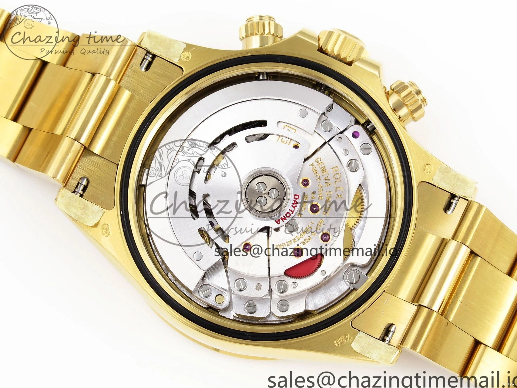 MiroTime 0101 Durable Daytona 116508 KING 1:1 Best Edition YG Black Dial on YG Bracelet SH 1907